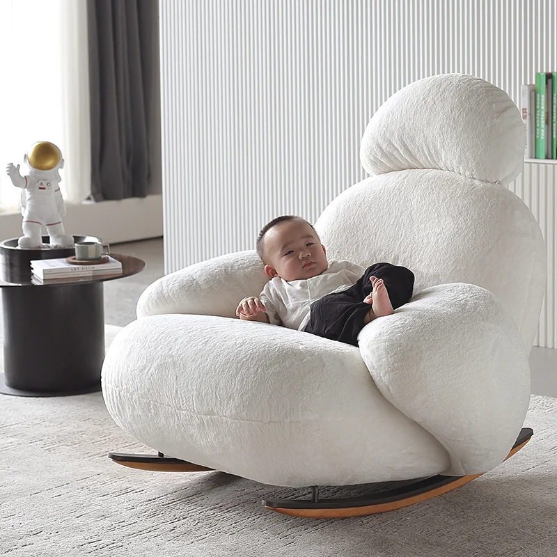

Decoration Minimalista Sofa Living Room Recliner Luxury Modern White Sofa Large Lounge Single Japanese Divano Bedroom Furniture