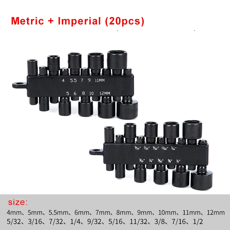 

Набор торцевых головок Paowuxian 1/4 дюйма