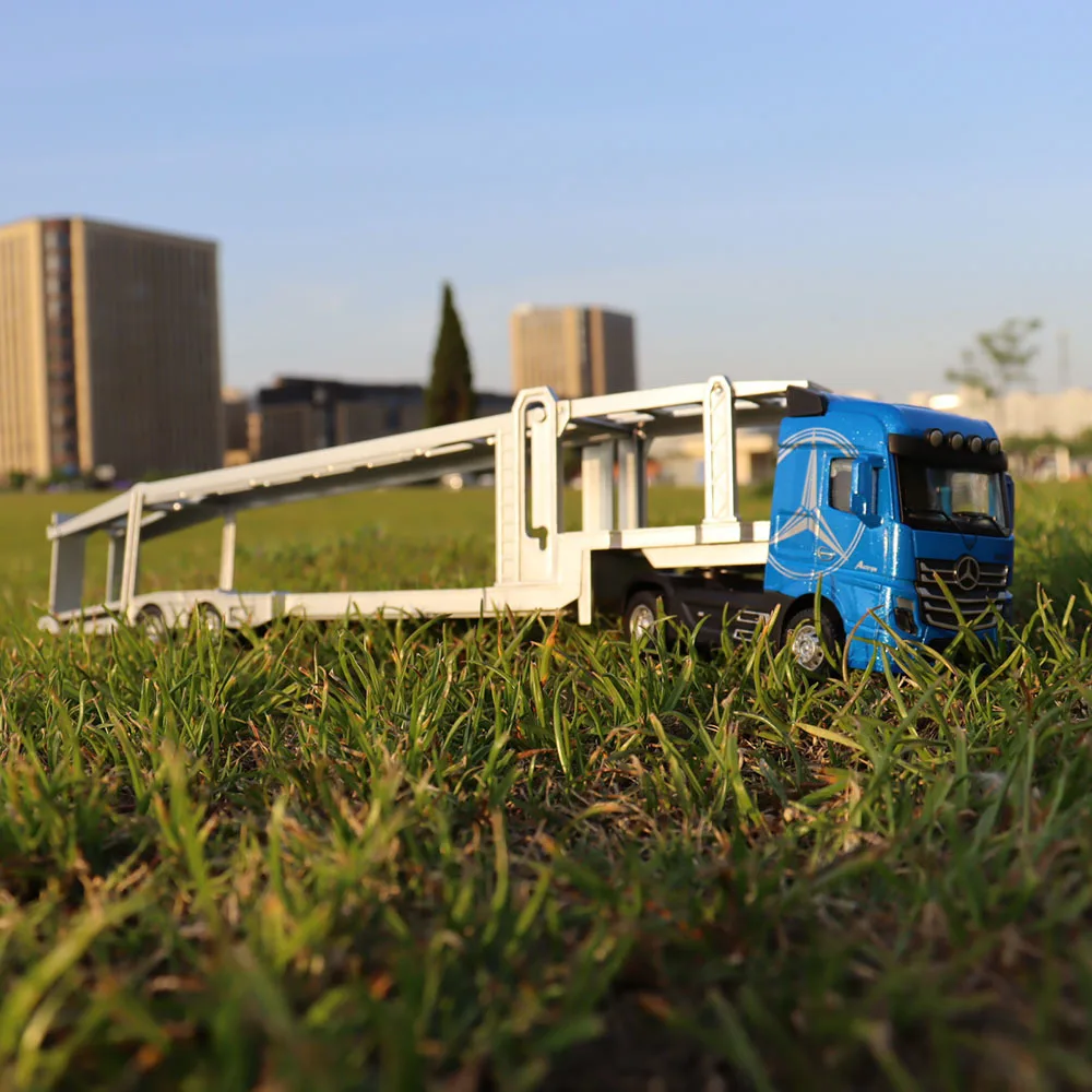 Модель игрушечного автомобиля из сплава под давлением 1/50 съемный инженерный