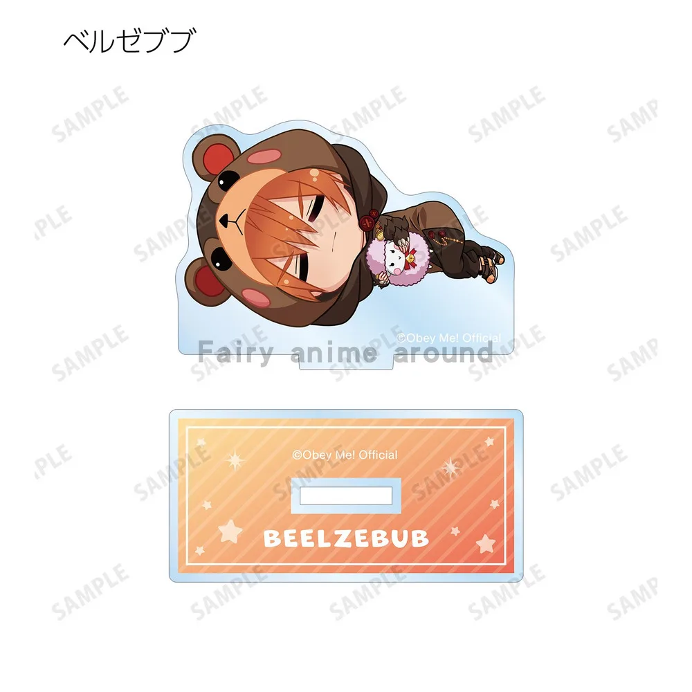 Игра 2-Obey Me аниме Belphegor Люцифер Мамон Левиафан Асмодус Вельзеуб акриловая