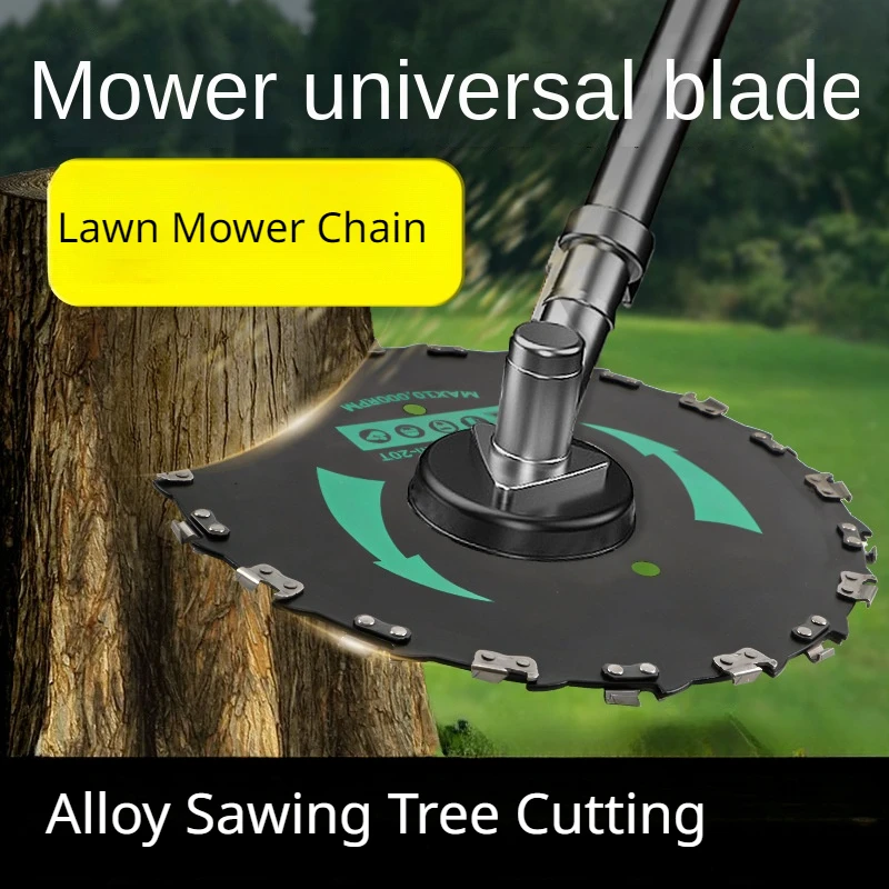 

Universal High-Powered Grass Cutter Lawn Mower Chain Saw Blade Alloy Sawing Tree Cutting Moso Bamboo Electric Weeder Accessories