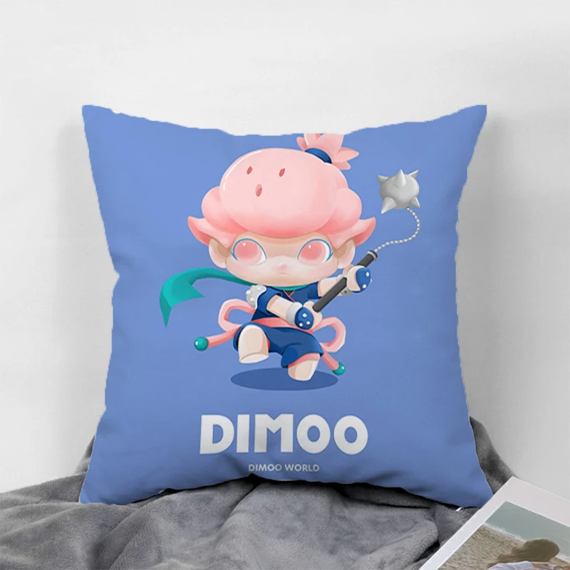 

Dimoo Cushion Cover Pillow Cases Decorative Pillows Covers Child Pillowcase Cushions Home Decor Sofa 45x45 Anime Bed Throw Hugs