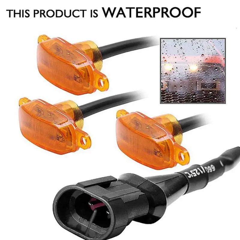 

1pc Automobiles Signal Warning Lamp Car Front Grille LED Light For Ford F-150 F150 2010 2011 2012 2013 2014 2015 2016 2017 2018