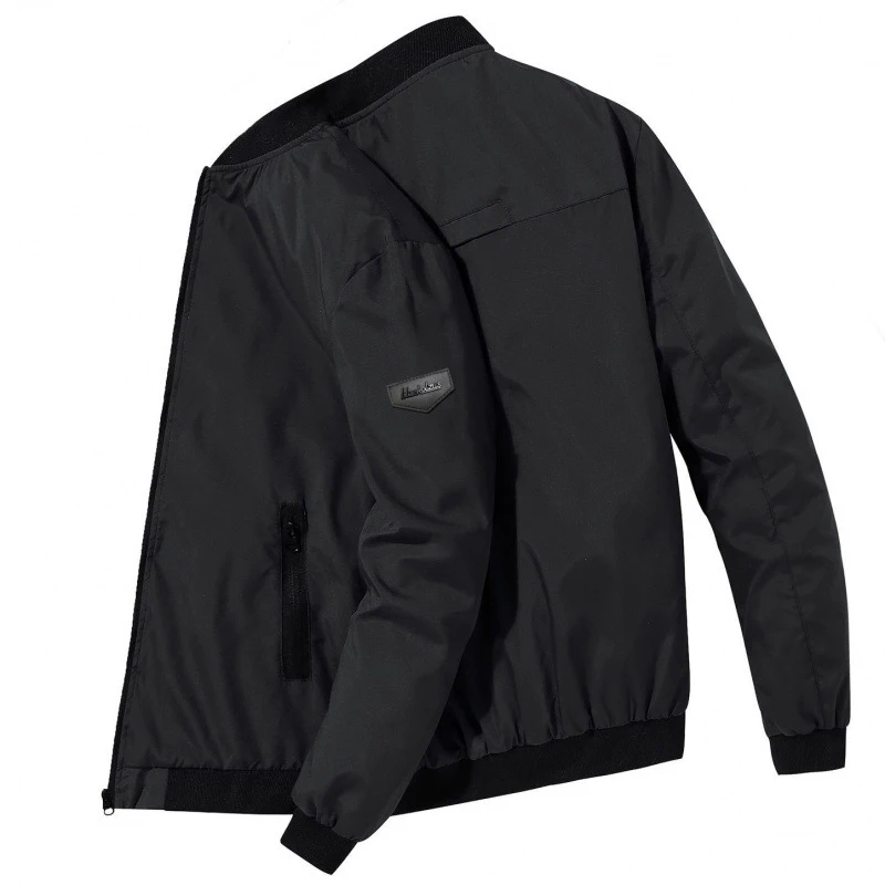 DIMUSI мужская куртка-бомбер повседневная верхняя одежда приталенная деловая