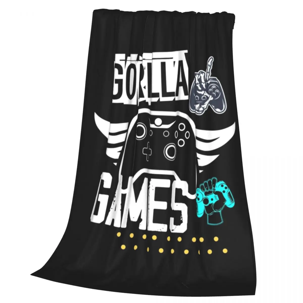 Одеяло с изображением гориллы фланец текстильный декор портативные супер мягкие