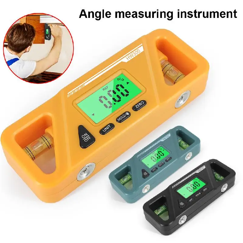 

Digital Protractor Angle Finder Magnetic Inclinometer Electronic Hardware Smart Home Magnetics Angle Measuring Carpenter Tool