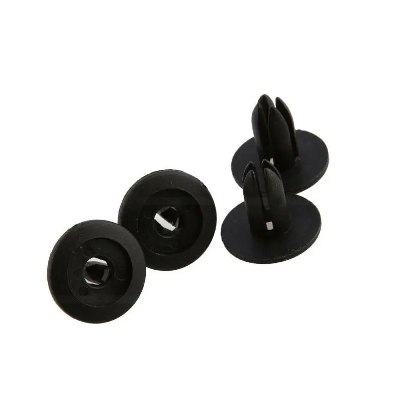 

Push Pin Clip Push Pin Clips 6mm Hole Dia Accessories Black Bumper Car Parts Rivets Exterior Fastener Mouldings