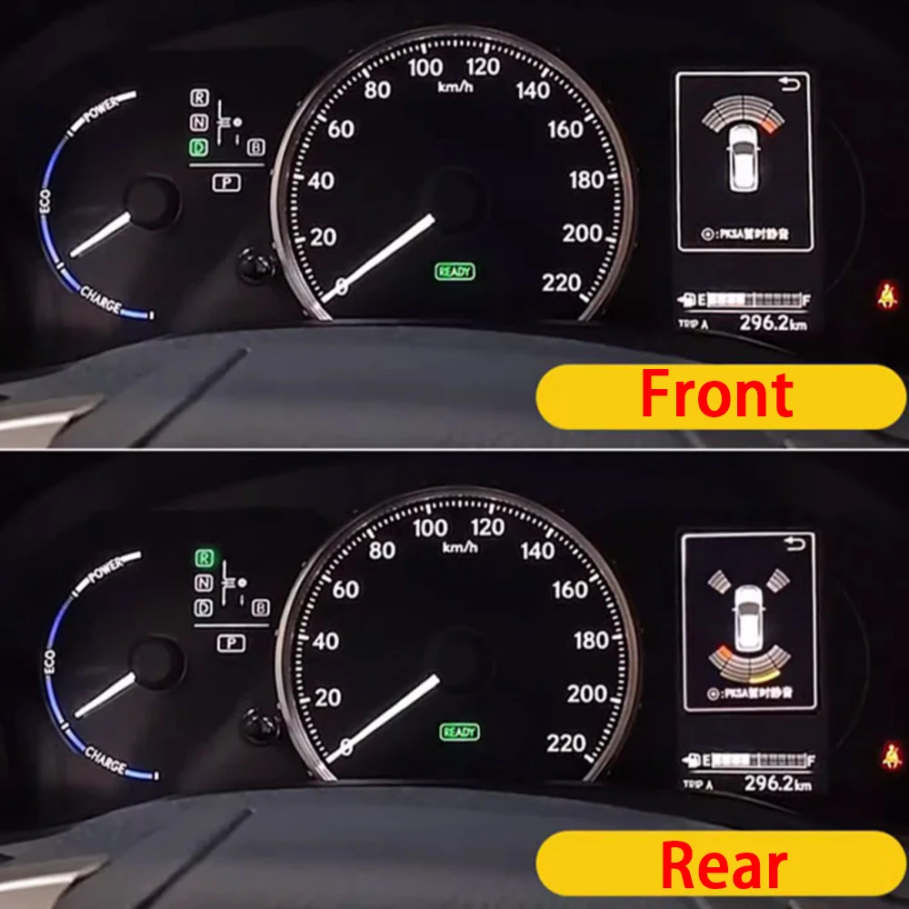 ZJCGO автомобильный передний задний датчик парковки заднего хода вспомогательный