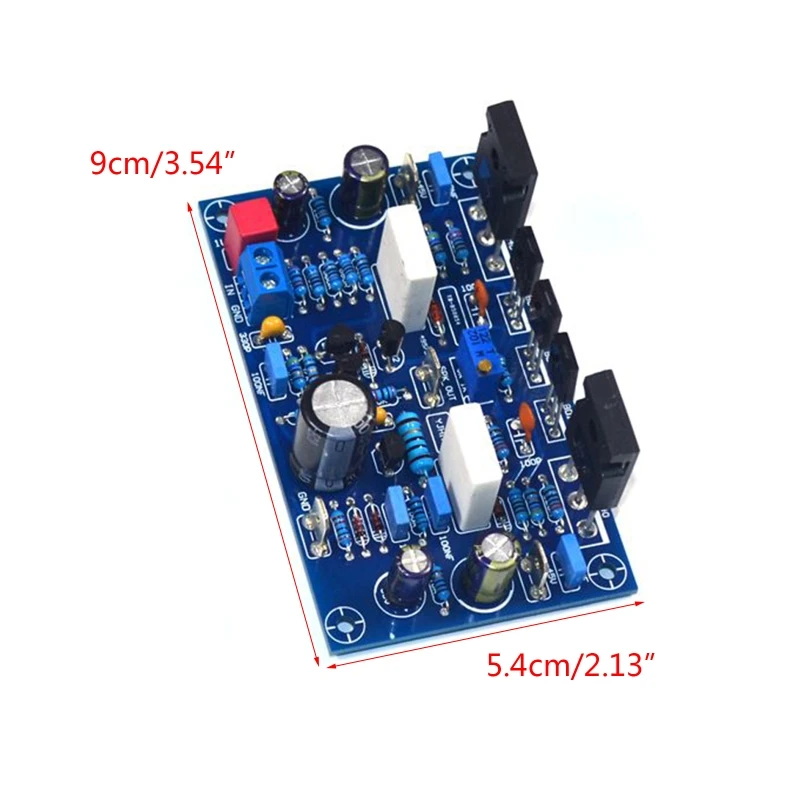 

Плата усилителя звука для домашнего кинотеатра IRF240 с точностью ± 1% резисторов 100 Вт (± 45 в 4 Ом)/1-канальный усилитель K5DB