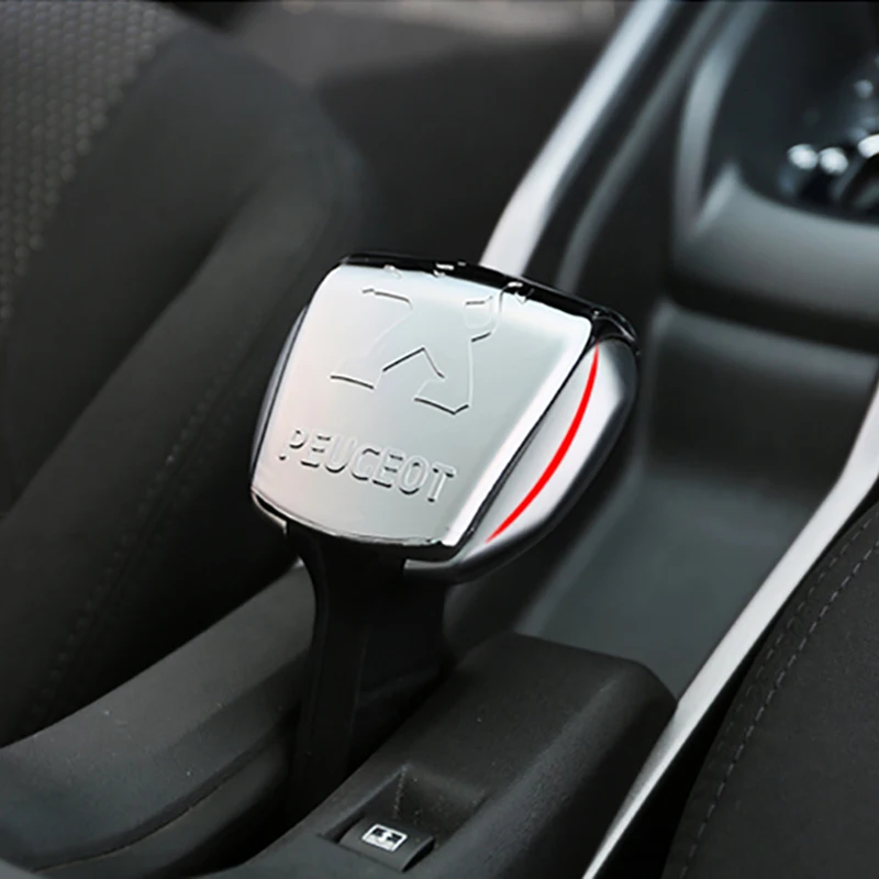 

Gear Shift Head Decoration Cover Trim Patch Car Stickers For Peugeot New 2008 301 Interior Modified Accessories