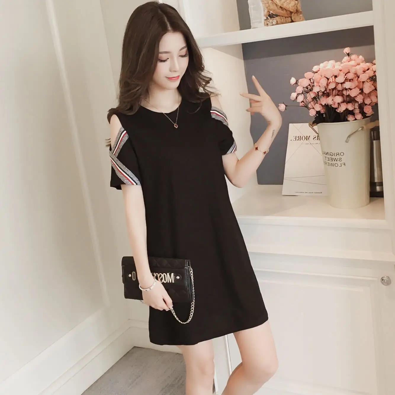 

Женские платья с коротким рукавом 2023, сезон весна-лето, новые тонкие Топы без бретелек, закрывающие живот