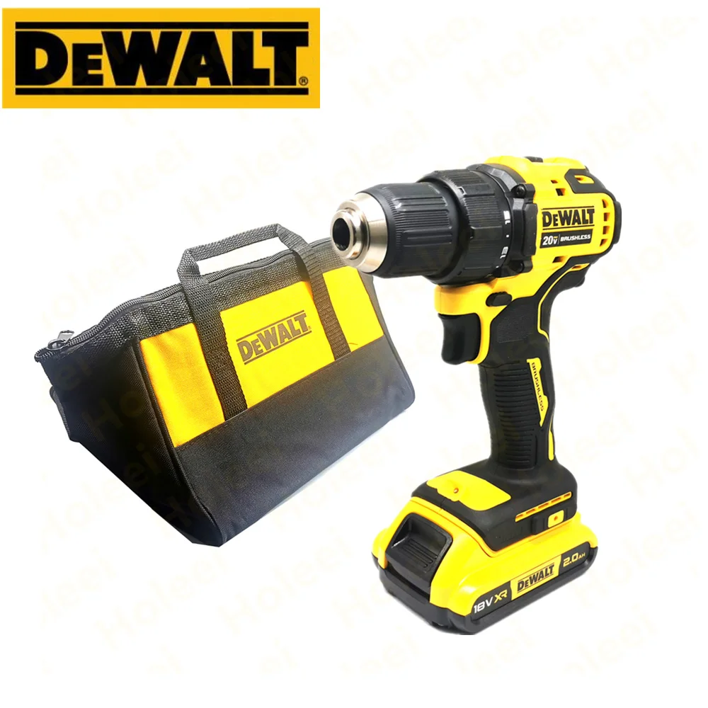 DEWALT 20 в макс. компактная литиевая батарея бесщеточная электрическая дрель DCD708