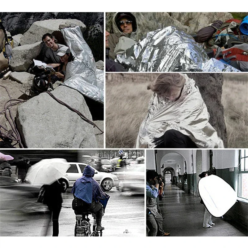 100 шт. хипотермия спасательный лагерь для оказания первой помощи сохраняет