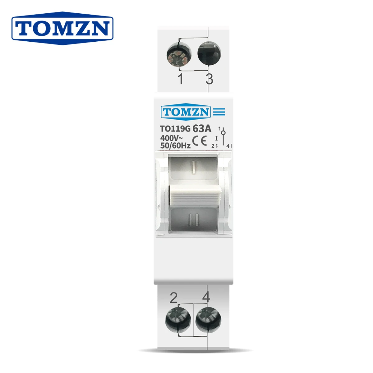 

TOMZN 1P 63A MTS Dual Power Manual Transfer Isolating Switch Interlock Circuit Breaker