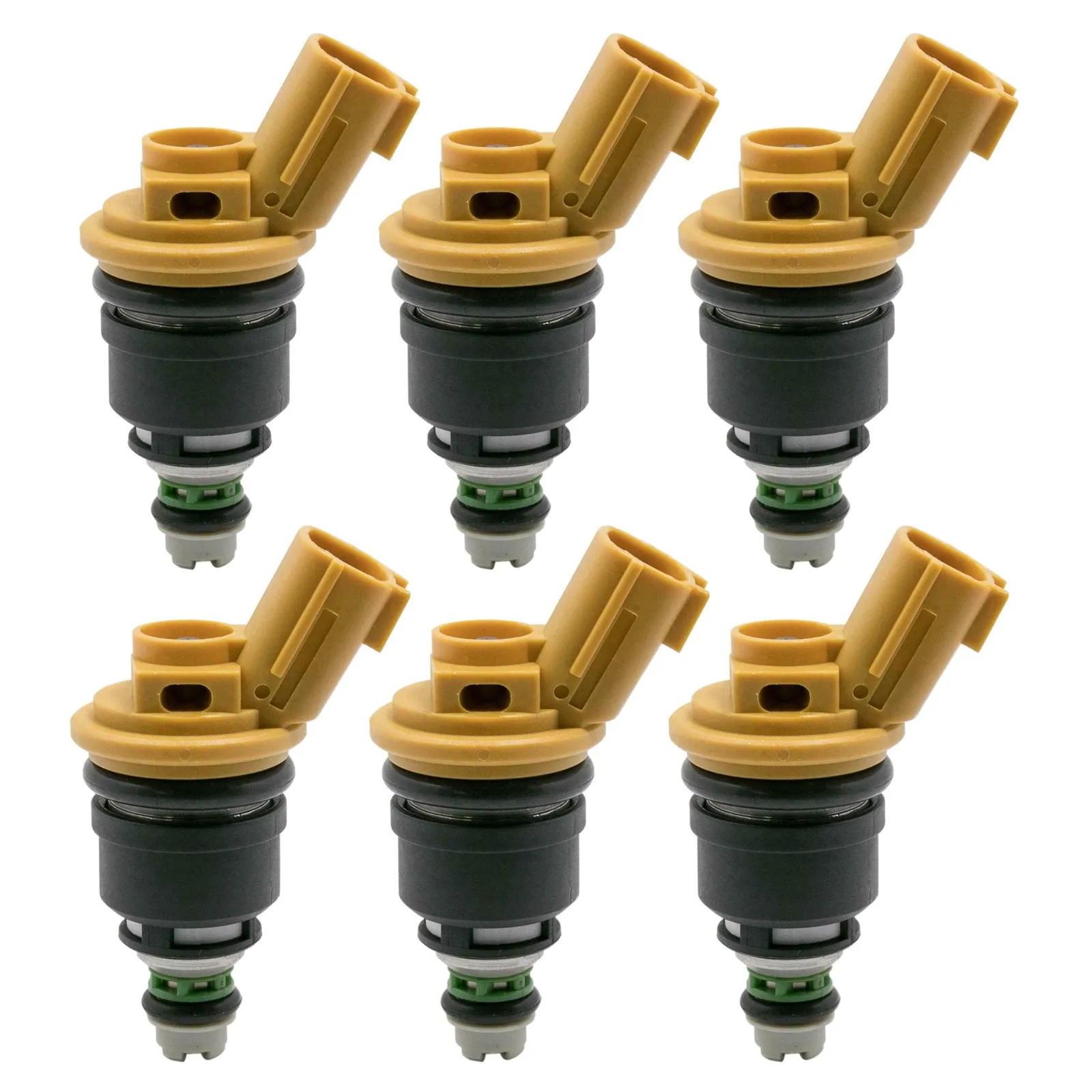 

6PCS New 550Cc 555Cc Fuel Injector Nozzle 16600-RR543 for NISMO Nissan Silvia SR20DET S13 S14 S15 Jecs