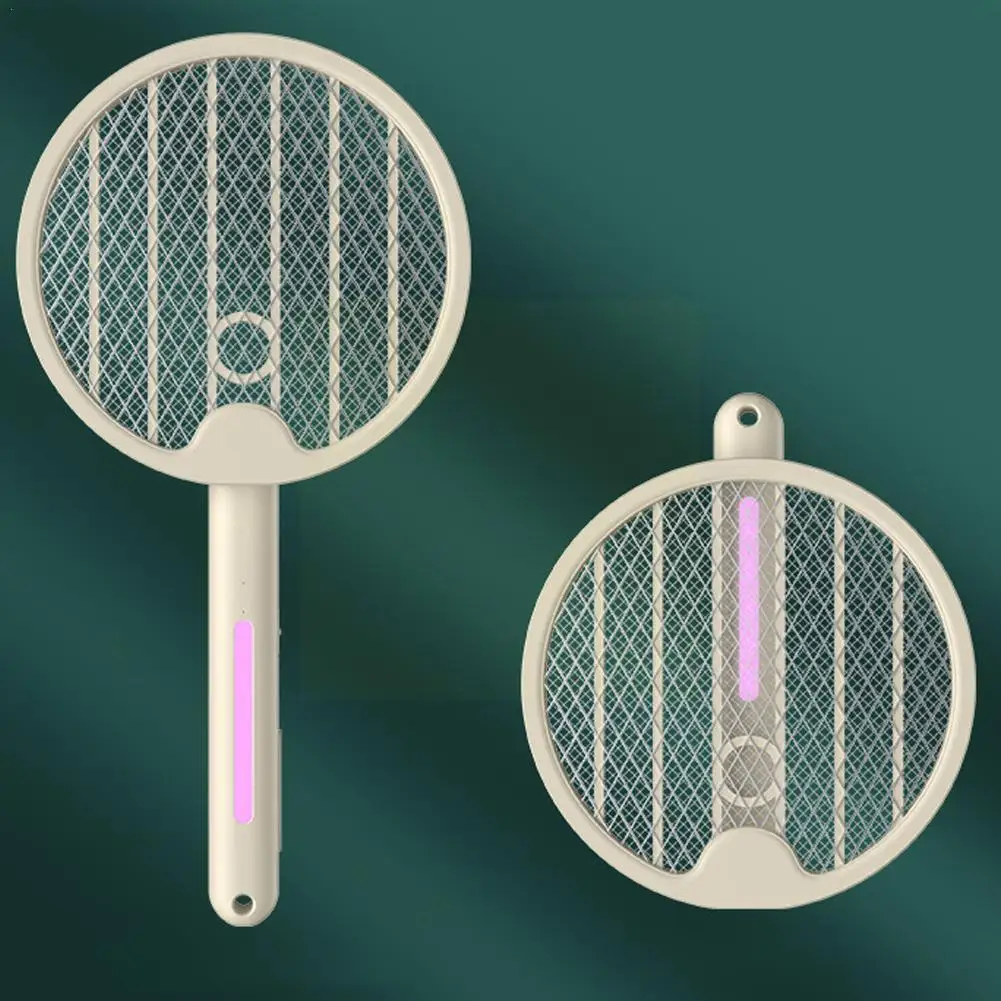 

Mosquito Killer Lamp 4 In1 Electric Mosquito Swatter Mosquito Insect Zapper Racket Summer Rechargeable Trap Usb Trap Fly P5a8