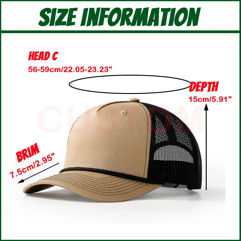 Фото Fedoryn Custom New Trucker Hat Хлопковая бейсболка с вышивкой для мужчин Модный дизайн Шляпа водителя грузовика Сетчатая шляпа Унисекс Оптовая продажа №3