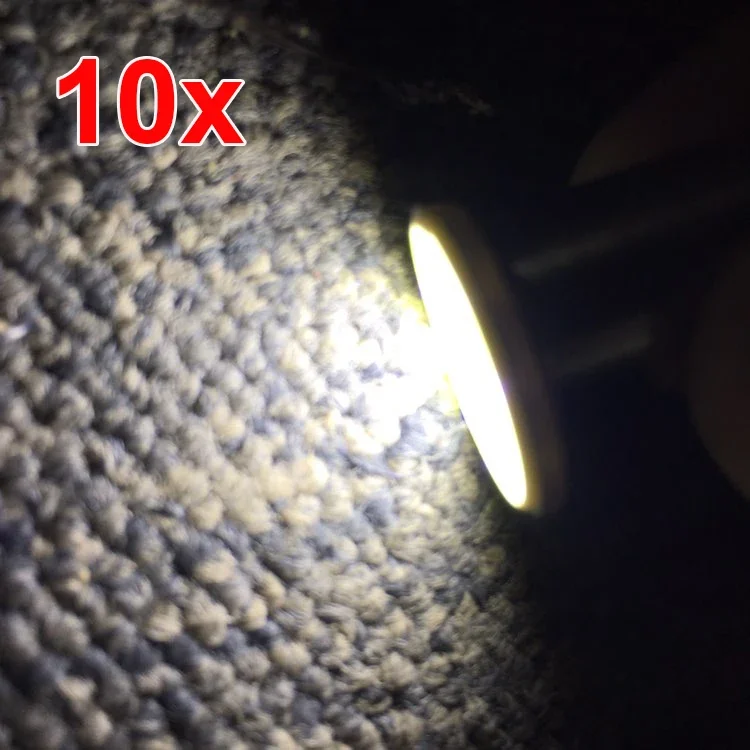 

10 шт., Автомобильные светодиодные лампы 1156 BA15S COB 12SMD P21W