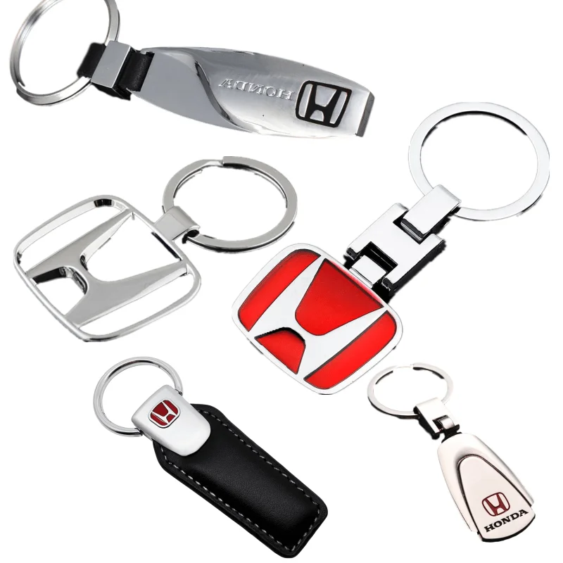 Автомобильный брелок для ключей с логотипом Honda Civic Accord CRV HRV - Цена: 321.61