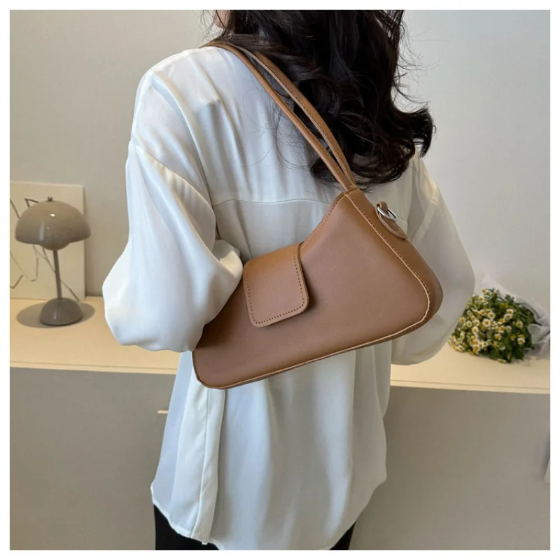 

Однотонная женская сумка для покупок через плечо, Женская Повседневная сумка с полумесяцем, дизайнерская сумка, роскошная сумка, 2023