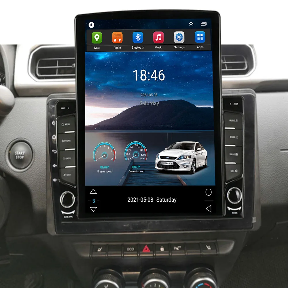 

For Tesla Style 2 Din Android 12 Car Radio For Renault DACIA DUSTER 2018 to 2035 Multimedia Video Player GPS Stereo Carplay RDS