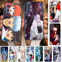 bestseller gintama phone case for oneplus nord n100 n10 5g 9 8 pro 7 7pro 7 pro 17t 6t 5t 3t soft black protective case