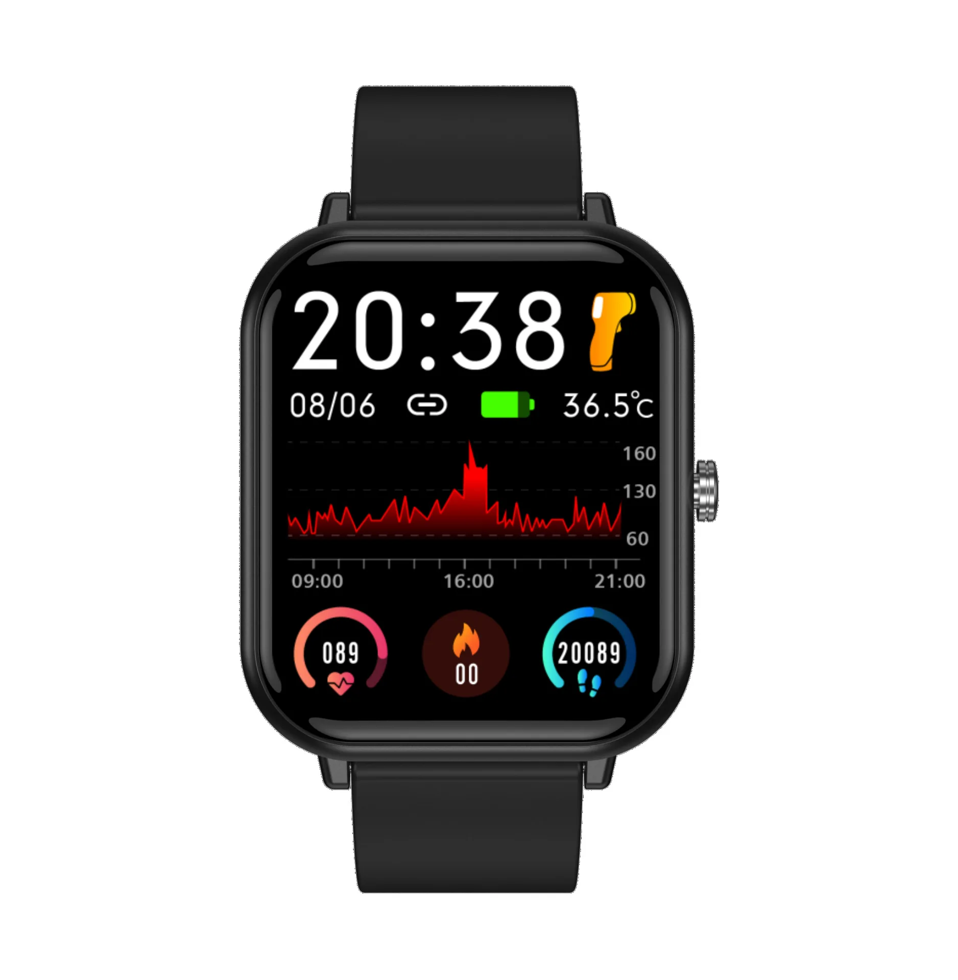 

2023 new q9pro smart watch body temperature heart rate blood pressure blood oxygen full touch weather forecast music control