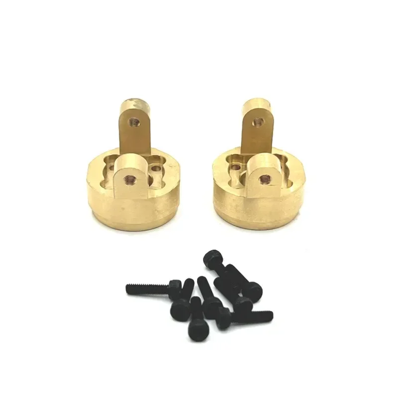 Фото Латунный корпус портальной оси, противовес для MJX H8H Absima YK4102 YK4103 YK4106 YK4082 YK4083 1/8 1/10, детали для обновления радиоуправляемого автомобиля №2