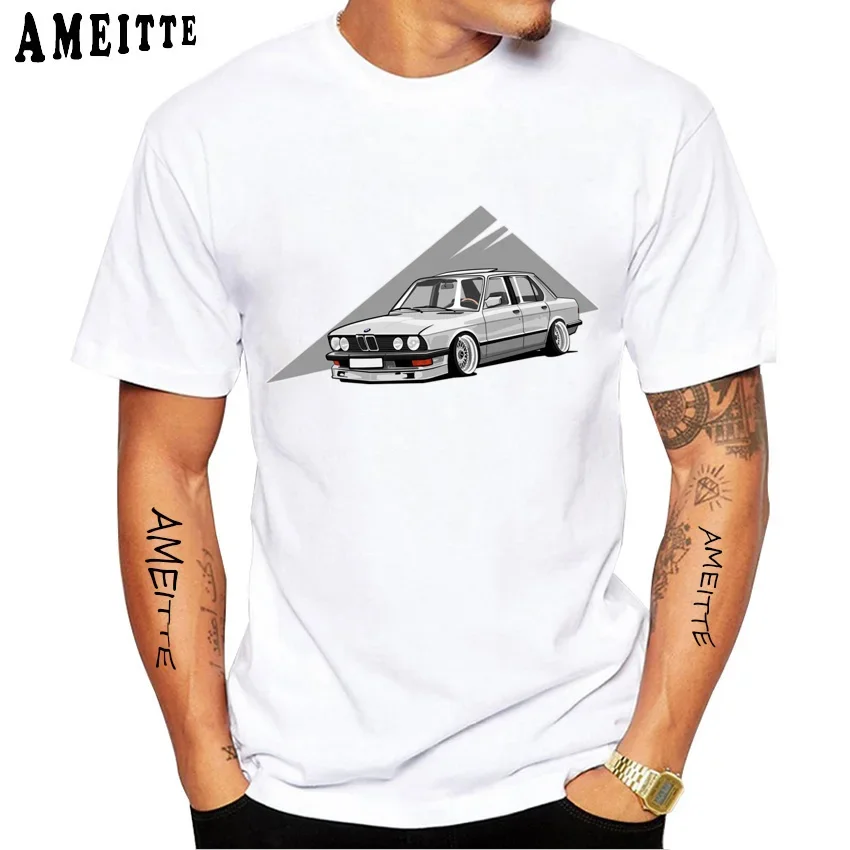 Футболка мужская с принтом в стиле хип-хоп и черепа