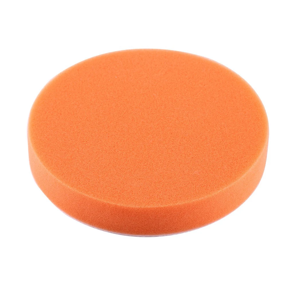 

2pcs Sponge Polishing Pad Waxing Buffing Pad Flat Removes For Car Buffer Polisher Scratches Car Repair Cleaning Tools 5inch