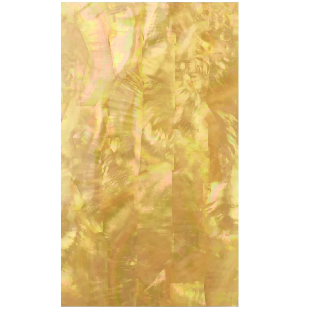 Желтая жемчужная оболочка бумага 14*24 см инкрустация креативная ручная работа