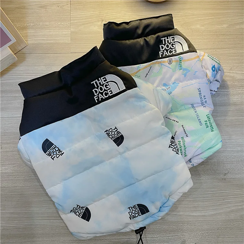 

Dog clothes winter warm cotton clothes French fighting schnauzer Teddy small and medium dog clothes thickening waterproof