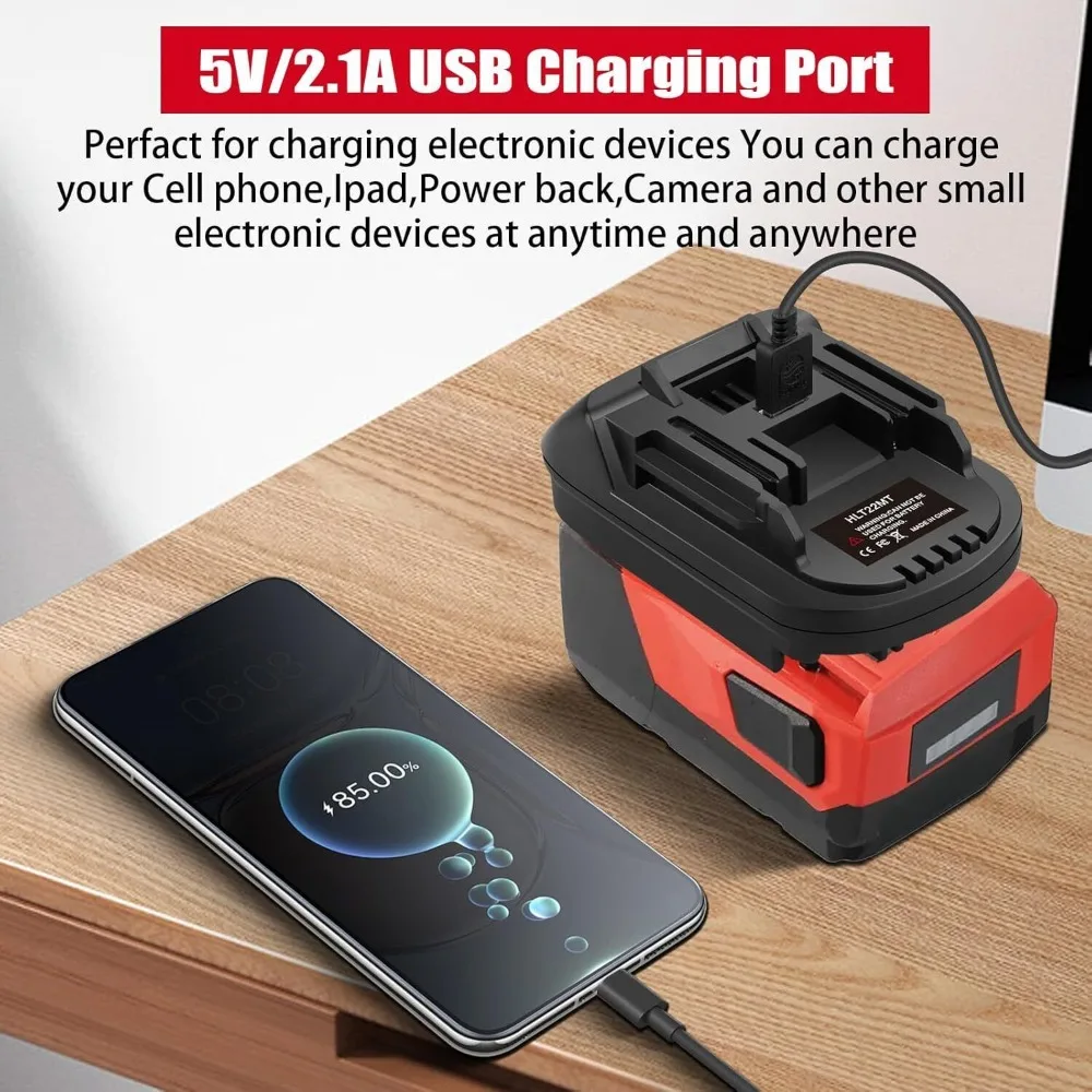 Адаптер аккумулятора для Hilti на инструменты Makita 18 В преобразователь 22 B22