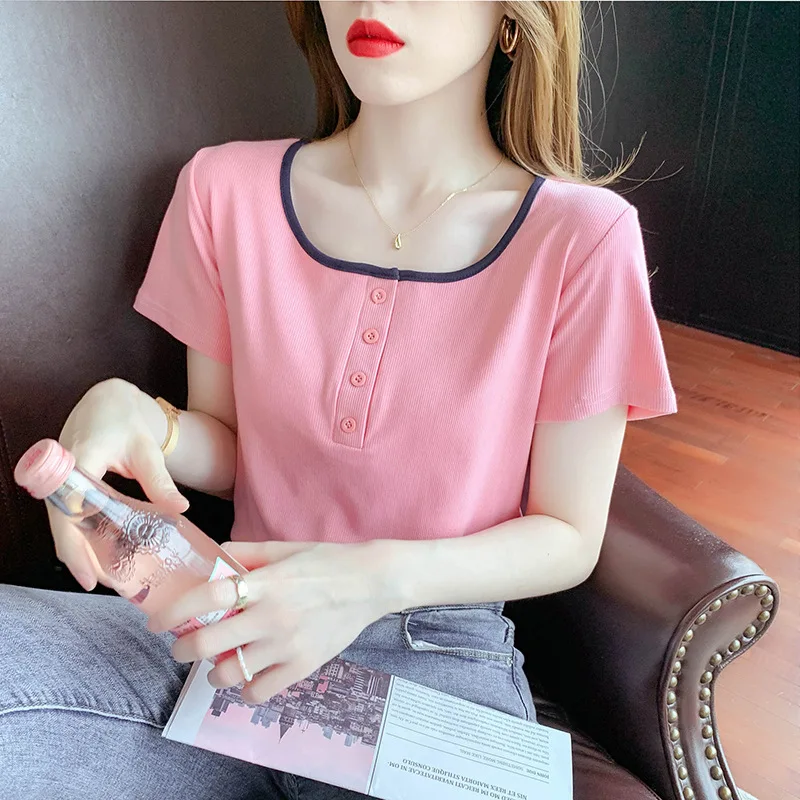 

Женский пуловер в готическом стиле, повседневный однотонный пуловер с винтажной смешанной аппликацией, лето 2021