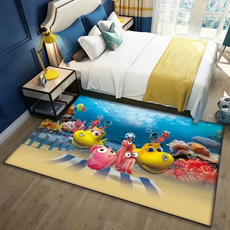 Ковер Disney Mcqueen мультяшный аниме ковер для девочек принцесс мальчиков и украшение