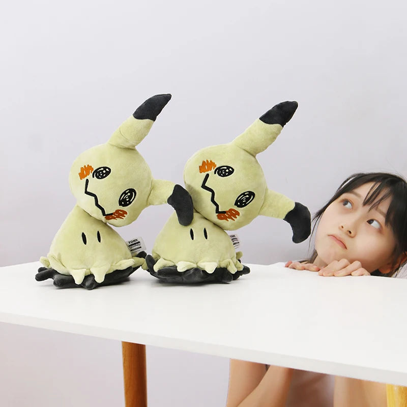 

POKEMON 40cm Anime Stuffed Toys For Children Mimikyu Pikachu Kawaii Room Decoration Cute Soft Plush Dolls Accompany Pillow Gifts