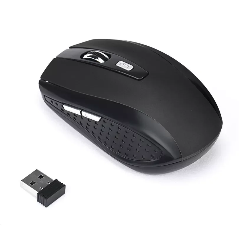 

Hot-sale 6 Key Gaming Mouse 2.4GHz 2000DPI Mice Optical Wireless Mouse USB Receiver PC Computer Wireless for Laptop Gifts 1 pc