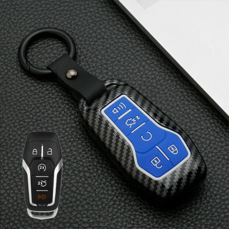 

Брелок для автомобильного ключа чехол для Ford Fusion Mondeo Mustang чехол Explorer Edge 2015 2016 2017 2018 защита автомобильного ключа для стайлинга