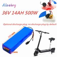 new 36v 14ah 18650 battery pack 10s3p 14000mah 42v lithium ion battery for electric bicycles and electric scooters with bms 500w