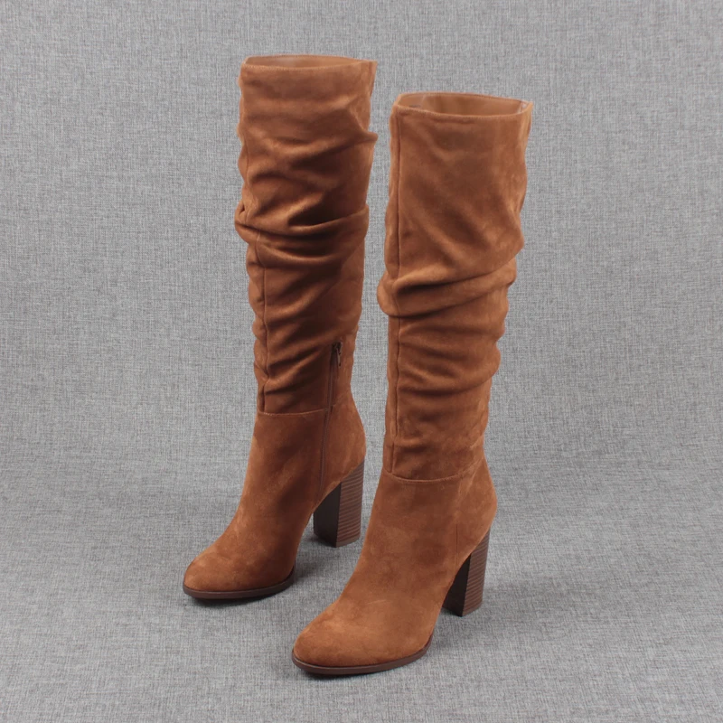 

Женские ботинки, новинка 2022, роскошная дизайнерская обувь, привлекательные ботинки на молнии с круглым носком, на высоком каблуке-шпильке и...