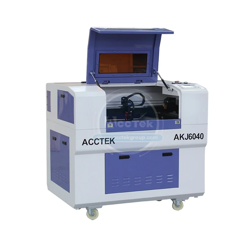

Mini Nonmetal Co2 Laser Engraver Cutter 60W 80w 100w Acrylic Wood Cnc Laser Cutting Machine 6010 6090 9060 6040 4060 Reci