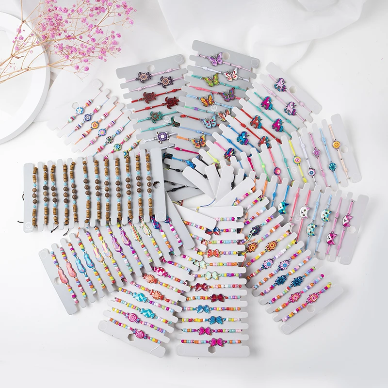 12 шт./партия шнурки для браслета с эмалью