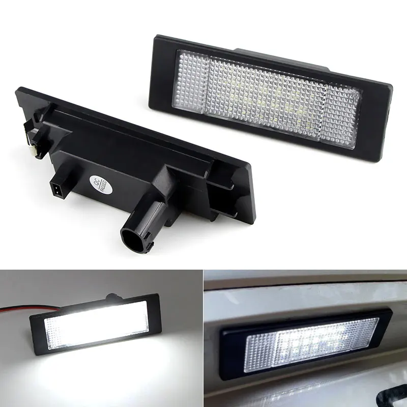 

2PCS LED License Number Plate Light For BMW Mini Countryman R60 F60 Clubman R55 LCI Paceman R61 Canbus Car Auto Led Tail Lamp