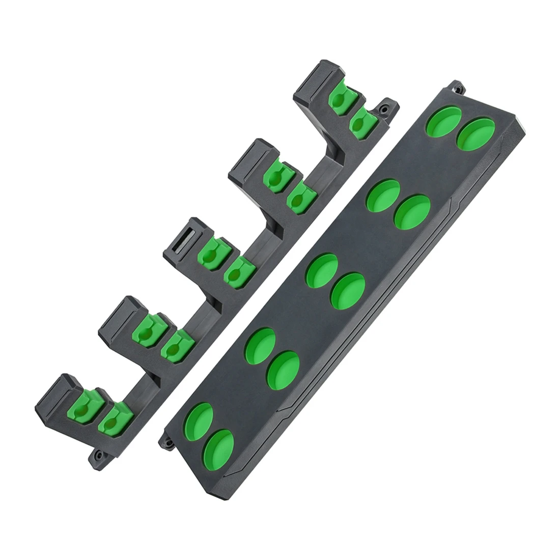 

Fishing WV4 Fishing Rod Holders Vertical Wall Rod Rack Store Up to 10 Rods for Fishing Pole Holder Storage ToolsGreen