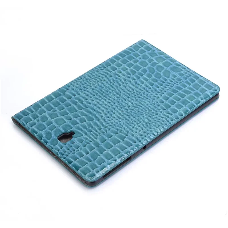 Тонкий чехол-книжка из искусственной кожи с подставкой под крокодила для Samsung Galaxy