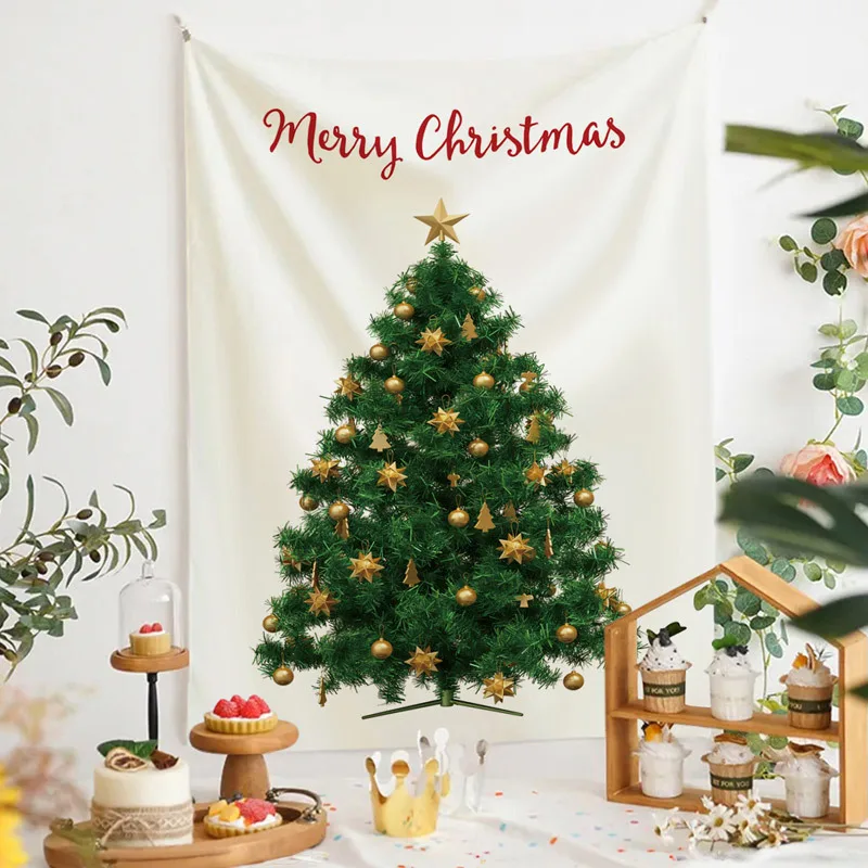 Рождественская фотография украшение для оформления гостиной кровати общежития