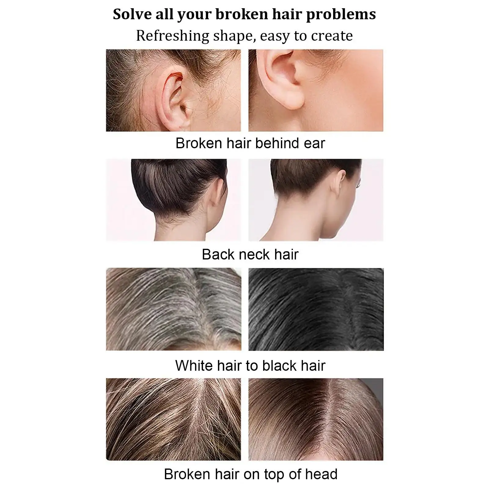 

Увлажняющая палочка для укладки волос, крем для фиксации челки для сломанных волос