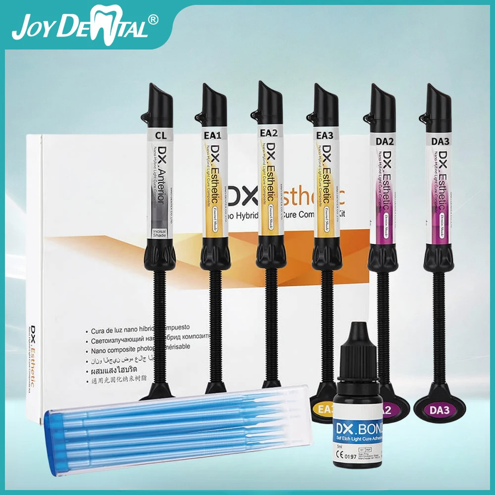 Стоматологическая косметика легкая отделка композитный самоотражающийся набор