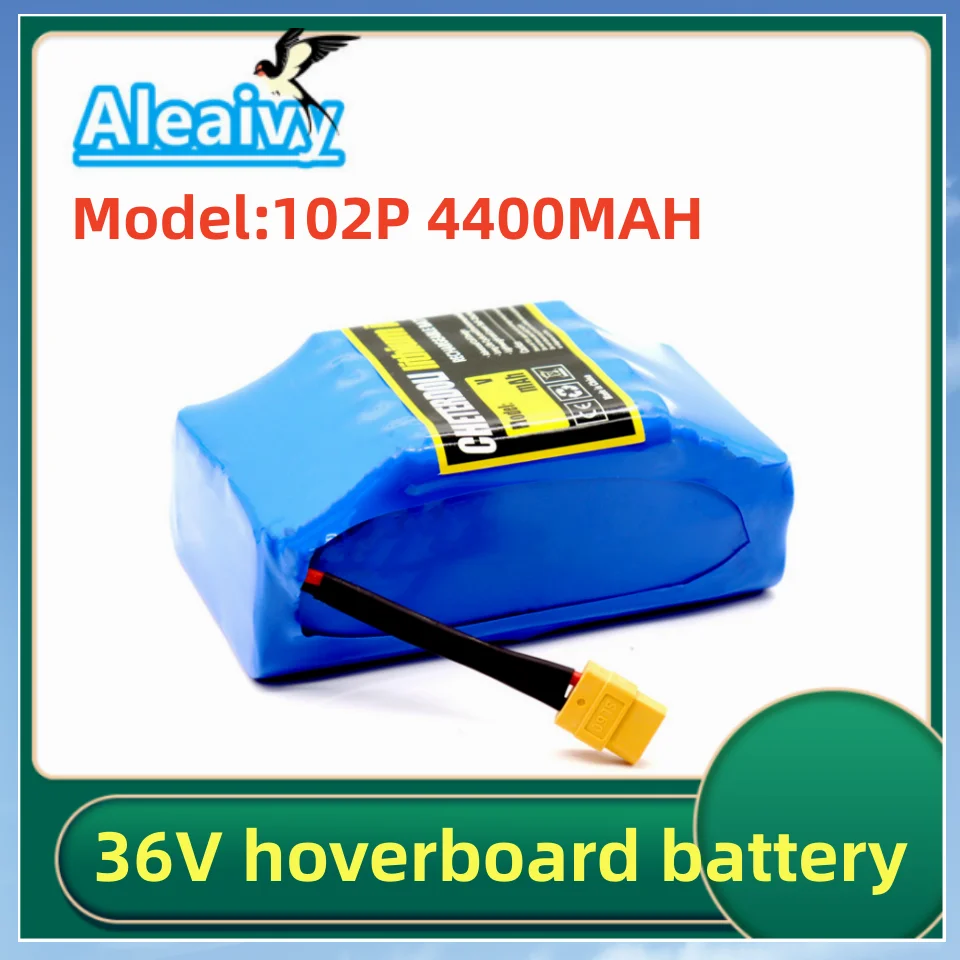 

Аккумуляторная литий-ионная батарея Aleaivy, 36 В, 42 в, 4 Ач, для электрического самобалансирующегося скутера, гироскутера, моноцикла 18650