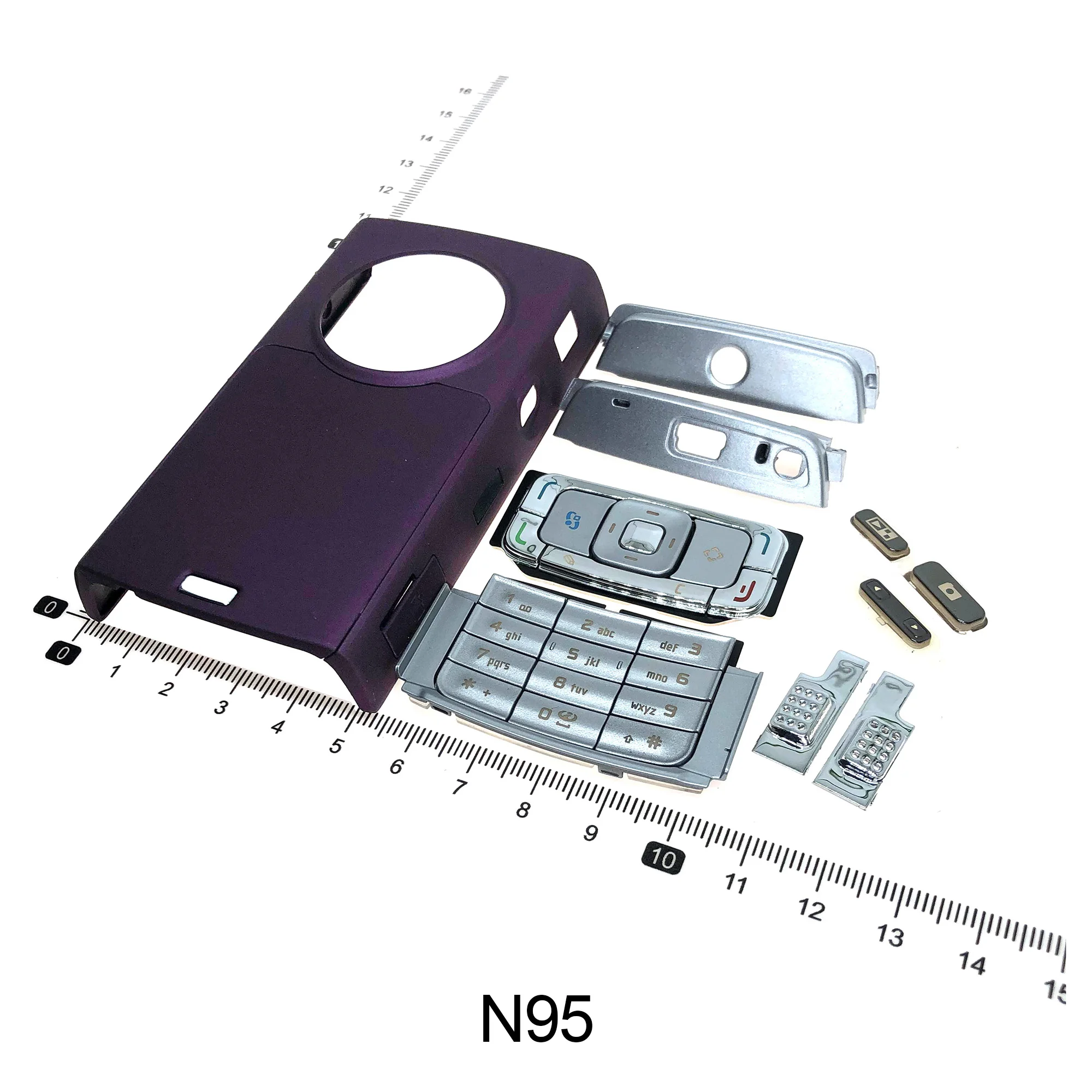 Чехол для телефона Nokia N95 чехол мобильного клавиатуры аккумулятор задняя